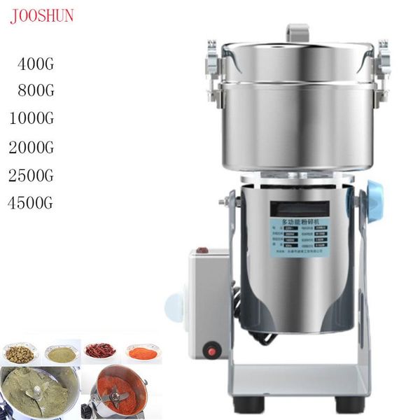 400g-4500g electric dry grinder grains mill grinding machine high speed spices cereals crusher swing type
400g-4500g electric dry grinder grains mill grinding machine high speed spices cereals crusher swing type
