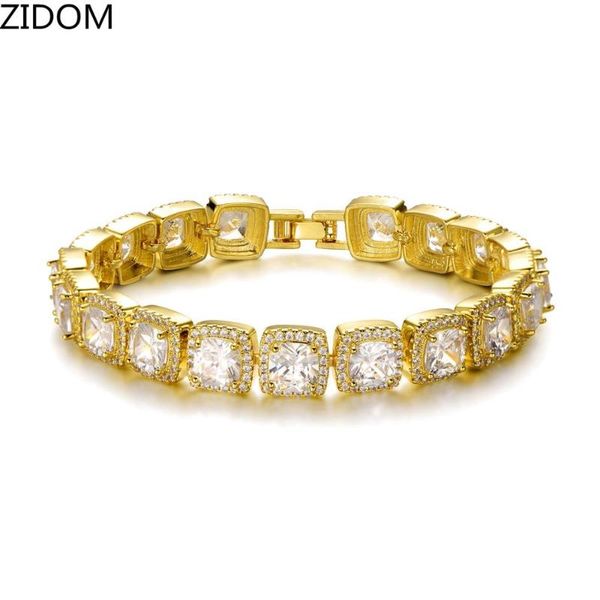 men hip hop iced out bling bracelet square zircon male hiphop chain bracelets fashion jewelry drop shipping, Black
men hip hop iced out bling bracelet square zircon male hiphop chain bracelets fashion jewelry drop shipping, Black