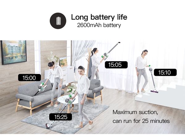 proscenic p9 2 in 1 vacuum cleaner 15000pa suction power 2600ma li-ion battery with nidec motor
proscenic p9 2 in 1 vacuum cleaner 15000pa suction power 2600ma li-ion battery with nidec motor