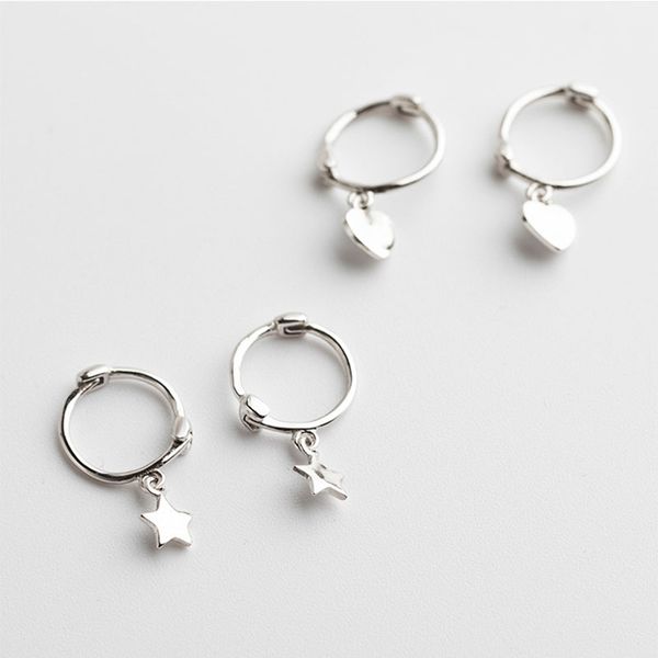 hoop & huggie style 100% 925 sterling silver ladies earrings personality star shape exquisite gifts for women birthday parties, Golden;silver
hoop & huggie style 100% 925 sterling silver ladies earrings personality star shape exquisite gifts for women birthday parties, Golden;silver