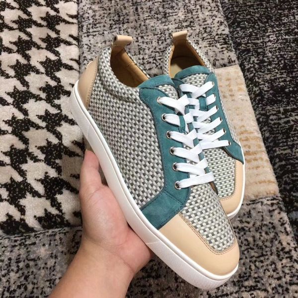 новая осень весна red bottom низкая кроссовки rantulow flats сетки тканые дышащий удобные кожаные мужские квартиры обувь со скидкой, Black
новая осень весна red bottom низкая кроссовки rantulow flats сетки тканые дышащий удобные кожаные мужские квартиры обувь со скидкой, Black