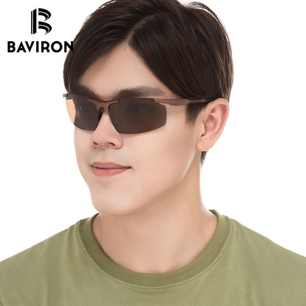 sunglasses baviron semi rimless men outfits driving glasses hd polarized lightweight al-mg filter rays eyewear, White;black
sunglasses baviron semi rimless men outfits driving glasses hd polarized lightweight al-mg filter rays eyewear, White;black
