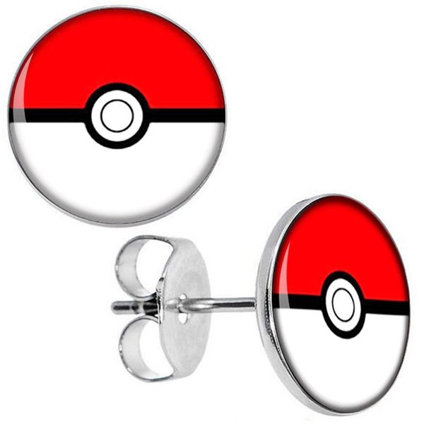 wholesale stud earrings pokeball stainless steel ear studs cheater fashion jewelry 8mm 10mm aw5064, Golden;silver
wholesale stud earrings pokeball stainless steel ear studs cheater fashion jewelry 8mm 10mm aw5064, Golden;silver