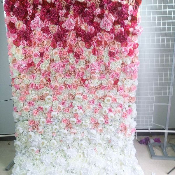 spr roll up wedding flower wall stage backdrop pink ombre style flower wall panel artificial table runner arch floral
spr roll up wedding flower wall stage backdrop pink ombre style flower wall panel artificial table runner arch floral