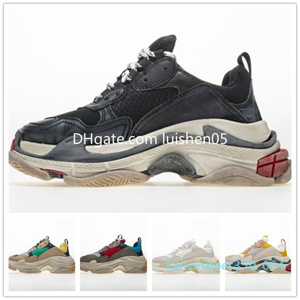 2019 fashion paris 17fw triple-s sneaker тройной s casual luxury папа обувь для женщин для мужчин бежевый спорт теннис walkning чистка 35-45, Black
2019 fashion paris 17fw triple-s sneaker тройной s casual luxury папа обувь для женщин для мужчин бежевый спорт теннис walkning чистка 35-45, Black