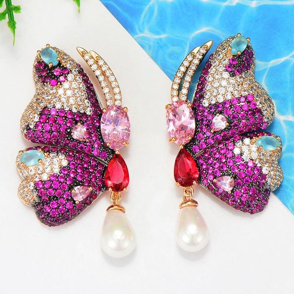 godki new vintage butterfly earrings luxury boho bohemian imitation pearl dangle earrings for women wedding fashion jewelry 2020, Silver
godki new vintage butterfly earrings luxury boho bohemian imitation pearl dangle earrings for women wedding fashion jewelry 2020, Silver
