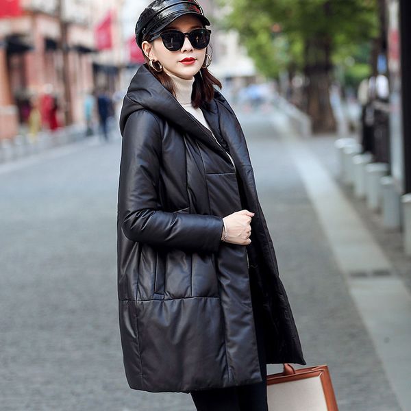 women 2020 winter natural sheepskin leather jackets female white duck down coat parka ladies hooded mid-long black outwear d118
women 2020 winter natural sheepskin leather jackets female white duck down coat parka ladies hooded mid-long black outwear d118