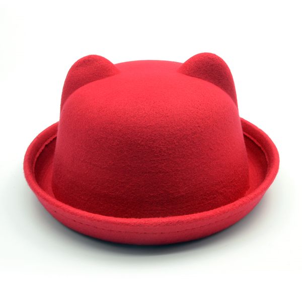 wide brim hats ear fedoras cap fashion vintage women wool horn parent-child bowler fedora cat, Blue;gray
wide brim hats ear fedoras cap fashion vintage women wool horn parent-child bowler fedora cat, Blue;gray