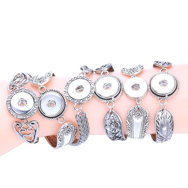 fashion vintage trendy flowers pattern bangle magnet buckle snap bracelets fit 18mm snap buttons wholesale ib705, Black
fashion vintage trendy flowers pattern bangle magnet buckle snap bracelets fit 18mm snap buttons wholesale ib705, Black
