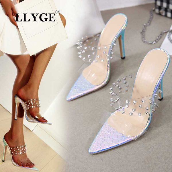 new 2020 women rivets slipper woman transparent thin high heels female shoes ladies fashion pointed toe shoes, Black
new 2020 women rivets slipper woman transparent thin high heels female shoes ladies fashion pointed toe shoes, Black