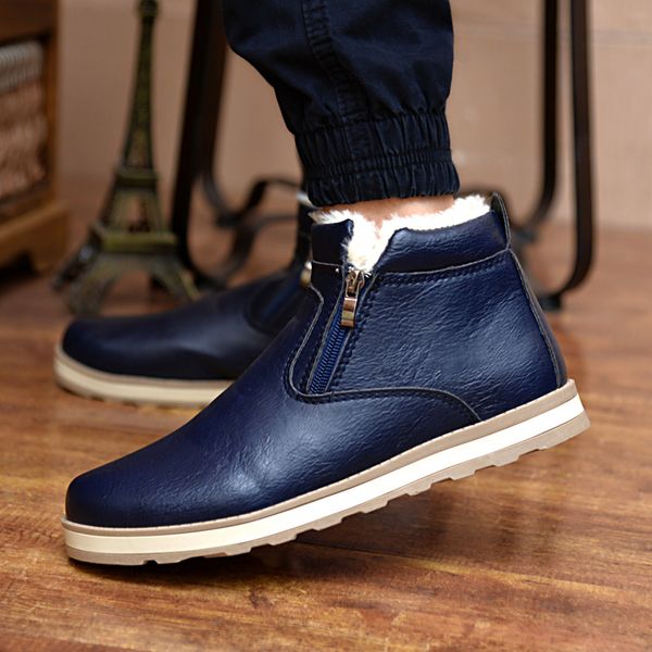 boots size 39-44 men winter warm casual shoes fashion plush snow ankle fur leather footwear 2021, Black
boots size 39-44 men winter warm casual shoes fashion plush snow ankle fur leather footwear 2021, Black