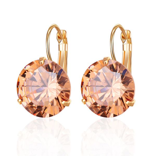 stud simple 14mm cubic zirconia earrings for women multi-color crystal round cz beads earring temperament jewelry classic gifts, Golden;silver
stud simple 14mm cubic zirconia earrings for women multi-color crystal round cz beads earring temperament jewelry classic gifts, Golden;silver