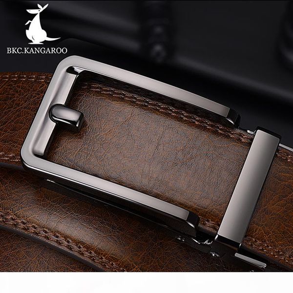 bkc.kangaroo men belt genuine leather luxury brand automatic buckle browm belts formal pin belt for man 130cm gift, Black;brown
bkc.kangaroo men belt genuine leather luxury brand automatic buckle browm belts formal pin belt for man 130cm gift, Black;brown