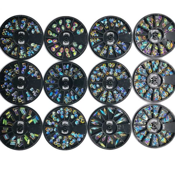 crystal ab chameleon stone 12colors nail rhinestone irregular beads manicure 3d nail art decoration accessories in 6cm wheel, Silver;gold
crystal ab chameleon stone 12colors nail rhinestone irregular beads manicure 3d nail art decoration accessories in 6cm wheel, Silver;gold