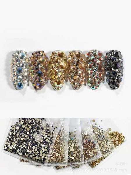 1440pcs mix 6 size shine crystal ab glass nail rhinestone flat back round nail decoration stones non ix strass diamond,hj&41, Silver;gold
1440pcs mix 6 size shine crystal ab glass nail rhinestone flat back round nail decoration stones non ix strass diamond,hj&41, Silver;gold