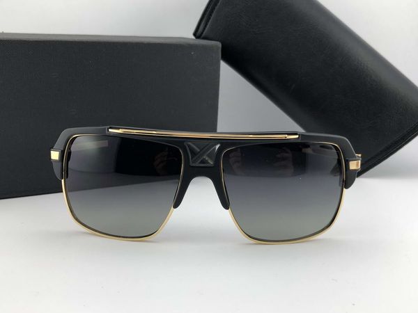classic square sunglasses 2070 matte black gold brushed frame grey gradient lens des lunettes de soleil men sunglasses shades with box, White;black
classic square sunglasses 2070 matte black gold brushed frame grey gradient lens des lunettes de soleil men sunglasses shades with box, White;black