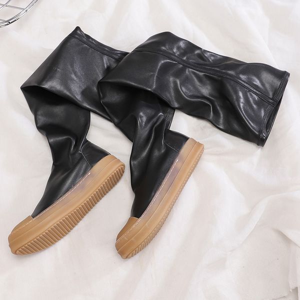 2020 new list fashion over-the-knee boots persional women's flat-heeled skinny legs stretch high boots, Black
2020 new list fashion over-the-knee boots persional women's flat-heeled skinny legs stretch high boots, Black
