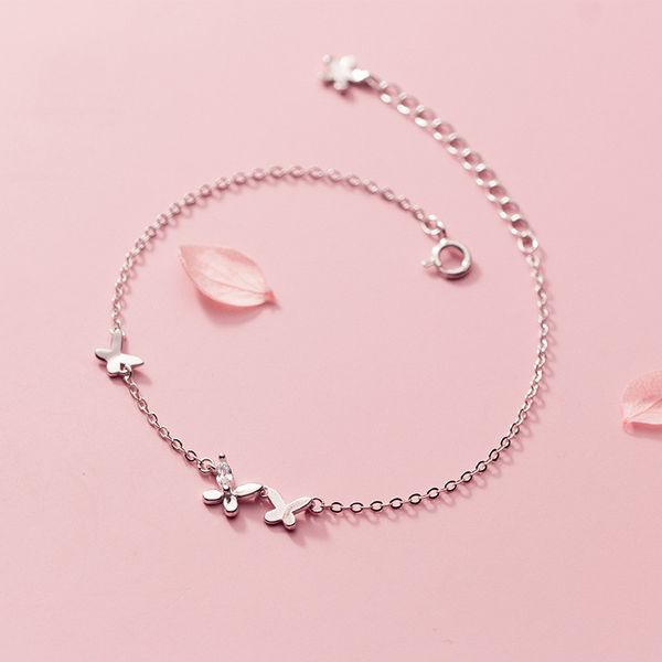 s925 sterling silver color petty cute butterfly zirconia bracelet for women lady daughter fashion jewelry gift, Golden;silver
s925 sterling silver color petty cute butterfly zirconia bracelet for women lady daughter fashion jewelry gift, Golden;silver