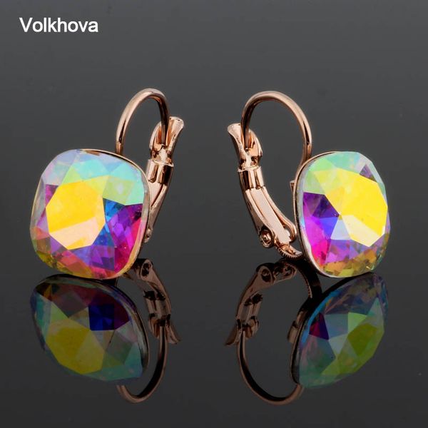 fashion rose gold color square drop earrings crystal dangle earrings for luxury elegant women jewelry earring for women wedding, Silver
fashion rose gold color square drop earrings crystal dangle earrings for luxury elegant women jewelry earring for women wedding, Silver