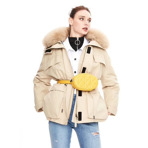 winter women down jacket new style parka extra large fur collar white duck down filled removable liner jacket warm coat, Black
winter women down jacket new style parka extra large fur collar white duck down filled removable liner jacket warm coat, Black