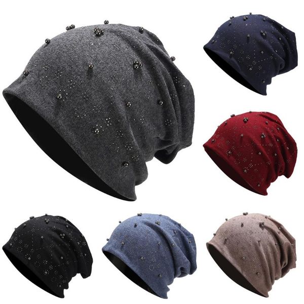 beading pearl women stretch headgear pure color ladies casual head scarf wrap warm female autumn winter cap sombrero de mujer, Blue;gray
beading pearl women stretch headgear pure color ladies casual head scarf wrap warm female autumn winter cap sombrero de mujer, Blue;gray