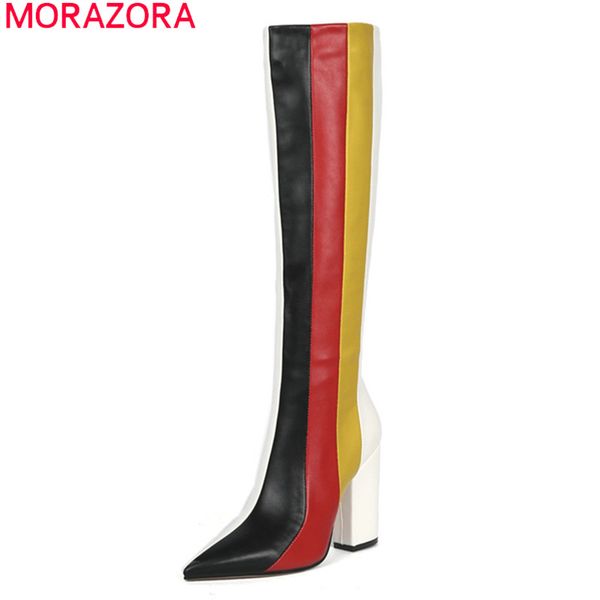 boots morazora 2021 arrival thigh high women mixed colors autumn winter heels party dress shoes woman long, Black
boots morazora 2021 arrival thigh high women mixed colors autumn winter heels party dress shoes woman long, Black