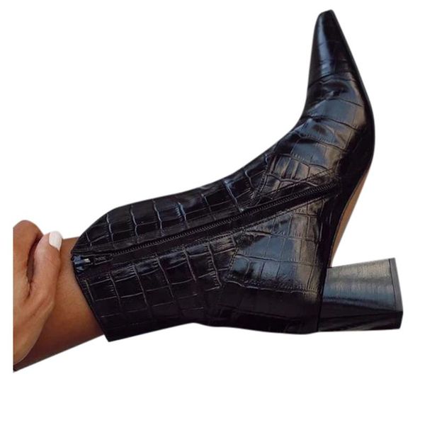 sagace shoes winter boots vintage ladies leather non-slip block heel slip-on knight boots women pu 4cm heels warm women shoes, Black
sagace shoes winter boots vintage ladies leather non-slip block heel slip-on knight boots women pu 4cm heels warm women shoes, Black