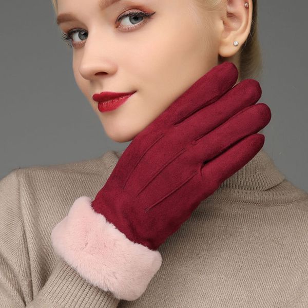 five fingers gloves winter female thicken cotton warm suede leather cute students plus velvet cold protection touchscreen woman fxg59, Blue;gray
five fingers gloves winter female thicken cotton warm suede leather cute students plus velvet cold protection touchscreen woman fxg59, Blue;gray