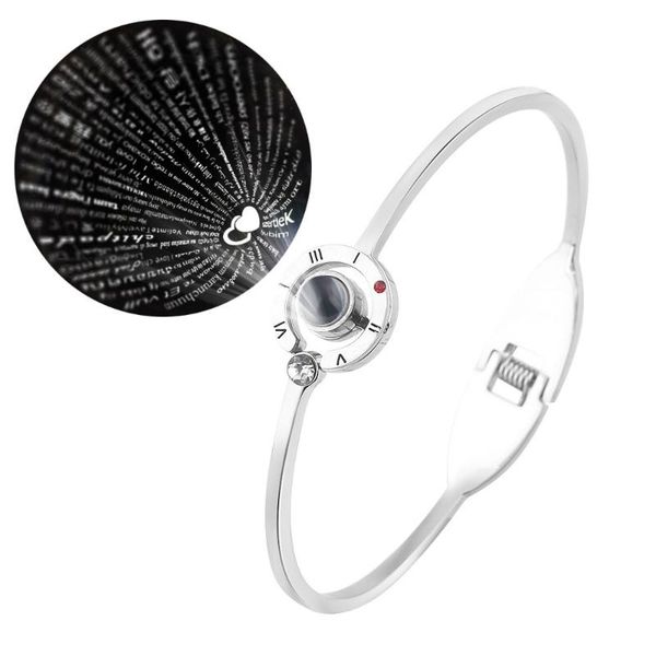 valentine's day i love you 100 language bracelets for women king queen lovers bangle romantic jewelry, Black
valentine's day i love you 100 language bracelets for women king queen lovers bangle romantic jewelry, Black