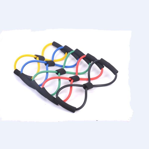 yoga 8 type body building fitness equipment tool resistance training bands tube workout pulling exercise
yoga 8 type body building fitness equipment tool resistance training bands tube workout pulling exercise