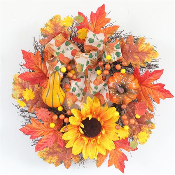 autumn thanksgiving days hanging wreath decoration pumpkin berry solid color wreath halloween decoration jul#28
autumn thanksgiving days hanging wreath decoration pumpkin berry solid color wreath halloween decoration jul#28