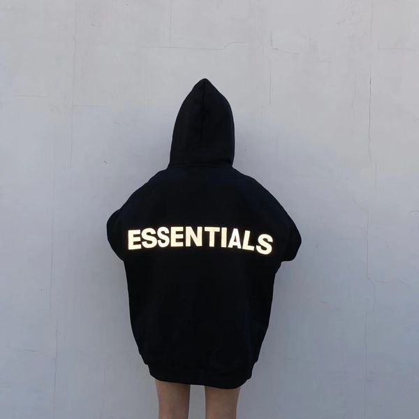 trendy fear of god fog double line essentials letters reflective female male hooded high street hat sweater, White;black
trendy fear of god fog double line essentials letters reflective female male hooded high street hat sweater, White;black