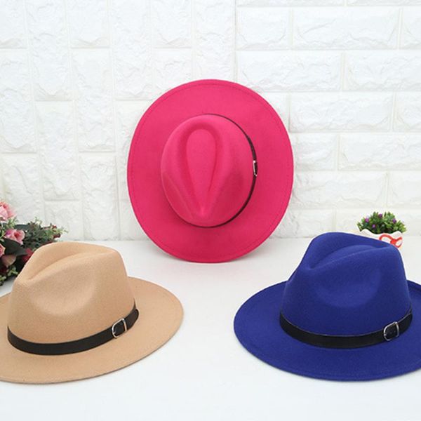 women's crushable wool felt outback hat hat wide brim with belt party round caps bowler hats feminino gorra, Blue;gray
women's crushable wool felt outback hat hat wide brim with belt party round caps bowler hats feminino gorra, Blue;gray