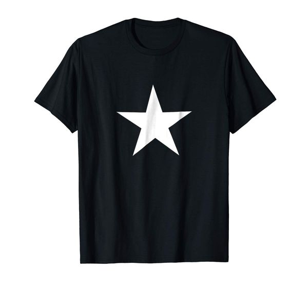 2019 fashion men t shirt white star on front t shirt summer personality 100% cotton
2019 fashion men t shirt white star on front t shirt summer personality 100% cotton