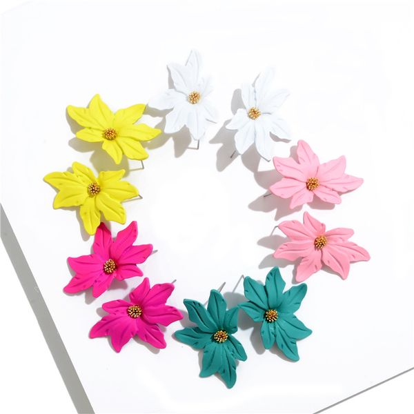 stud chenfan girl heart fashion spray paint net red petal flower trinket womens earrings for women jewelry clothing accessories, Golden;silver
stud chenfan girl heart fashion spray paint net red petal flower trinket womens earrings for women jewelry clothing accessories, Golden;silver