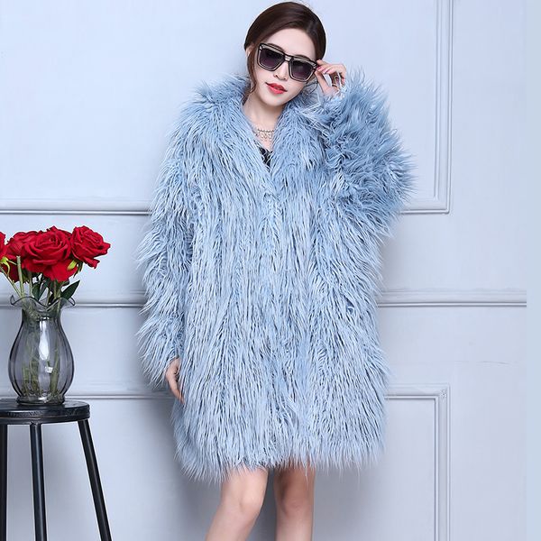 imitation sheepskin coat of new fund of 2020 autumn winters is female money long leisurely bat sleeve hooded wool coat, Black
imitation sheepskin coat of new fund of 2020 autumn winters is female money long leisurely bat sleeve hooded wool coat, Black