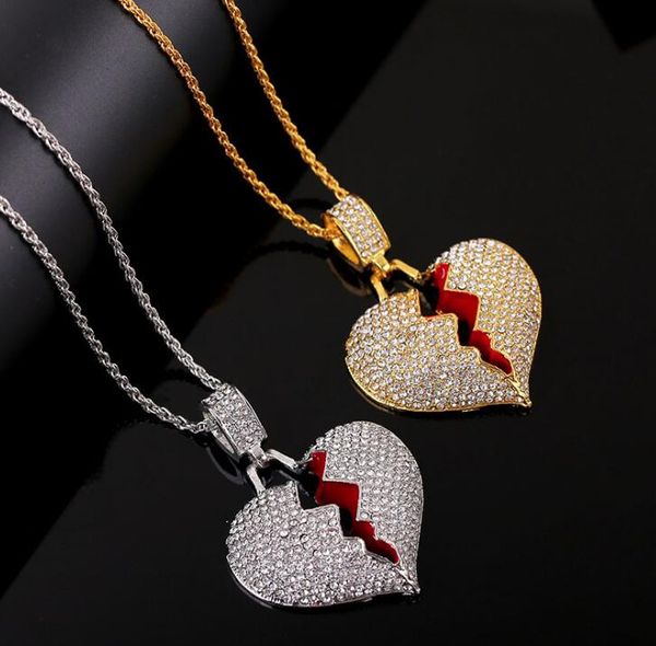 ins fashion simple personality creative hip hop hip hop diamond cracked love men's necklace ly081, Silver
ins fashion simple personality creative hip hop hip hop diamond cracked love men's necklace ly081, Silver