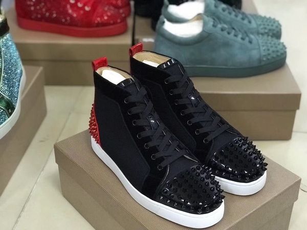 высококачественные бренды strass spixes red nong closekers высокая верхняя часть спорт на открытом воздухе популярный дизайнер повседневная, Black
высококачественные бренды strass spixes red nong closekers высокая верхняя часть спорт на открытом воздухе популярный дизайнер повседневная, Black