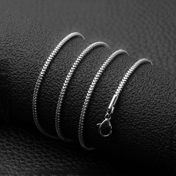 fashion titanium steel stainless steel milan necklace new ingot chain sweater chain couple jewelry sale, Silver
fashion titanium steel stainless steel milan necklace new ingot chain sweater chain couple jewelry sale, Silver