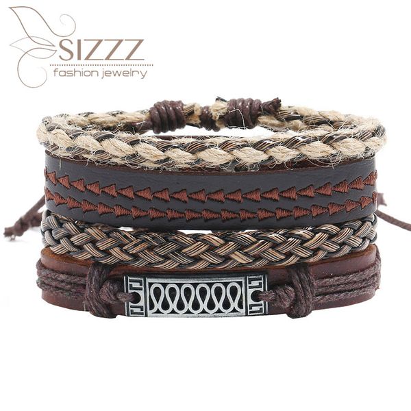 charm bracelets 2021 european and american sources diy suit woven vintage leather bracelet&bangles, Golden;silver
charm bracelets 2021 european and american sources diy suit woven vintage leather bracelet&bangles, Golden;silver