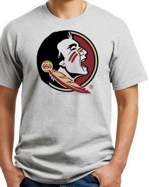 florida state seminoles t-shirt. ashkhakiwhiteyellow small - xxxl.100% cotton