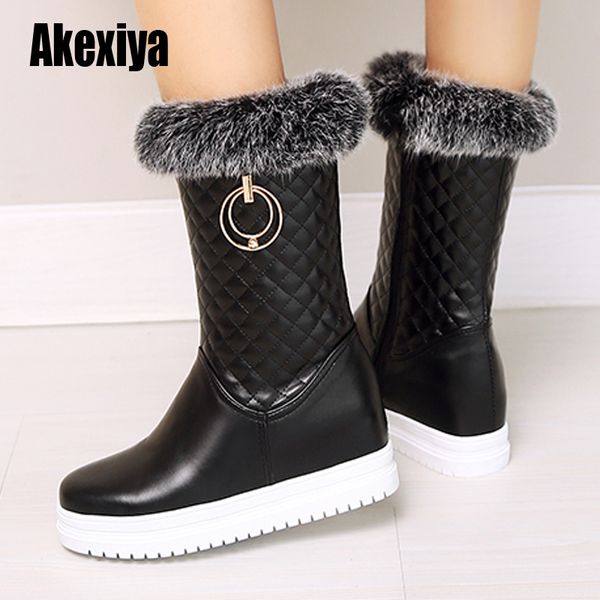 2020 new women boots winter warm snow boots women faux pu ankle for female winter shoes botas mujer plush shoes woman u703, Black
2020 new women boots winter warm snow boots women faux pu ankle for female winter shoes botas mujer plush shoes woman u703, Black
