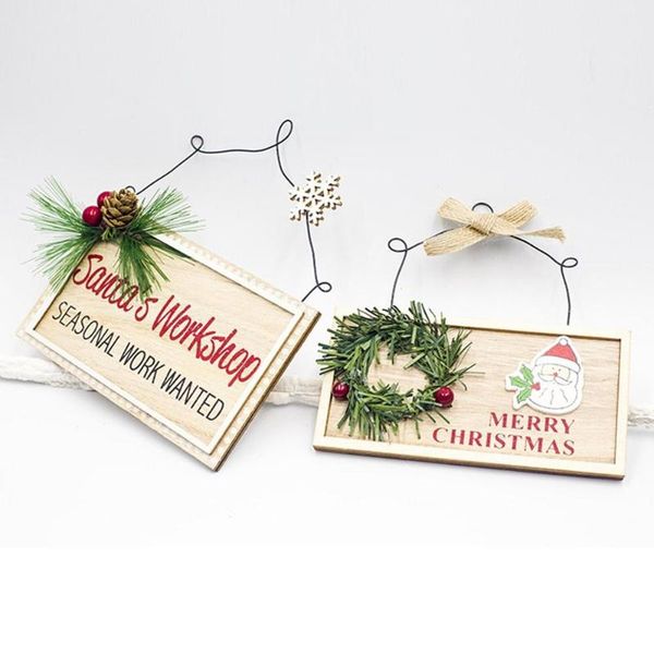 christmas decoration wooden square painted christmas house pendants creative pine cones hanging tag
christmas decoration wooden square painted christmas house pendants creative pine cones hanging tag