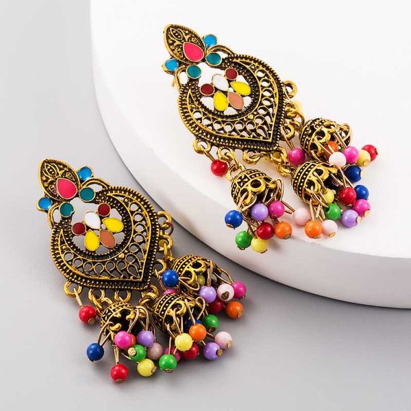 2020 new arrivals european statement earrings high class bohemian multi layers dropping oil lantern tassel earring for lady, Silver
2020 new arrivals european statement earrings high class bohemian multi layers dropping oil lantern tassel earring for lady, Silver