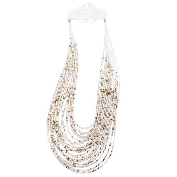 retro beads necklace fashion exaggerated beads neck pendant multi-layer neck chain creative necklace (white), Golden;silver
retro beads necklace fashion exaggerated beads neck pendant multi-layer neck chain creative necklace (white), Golden;silver
