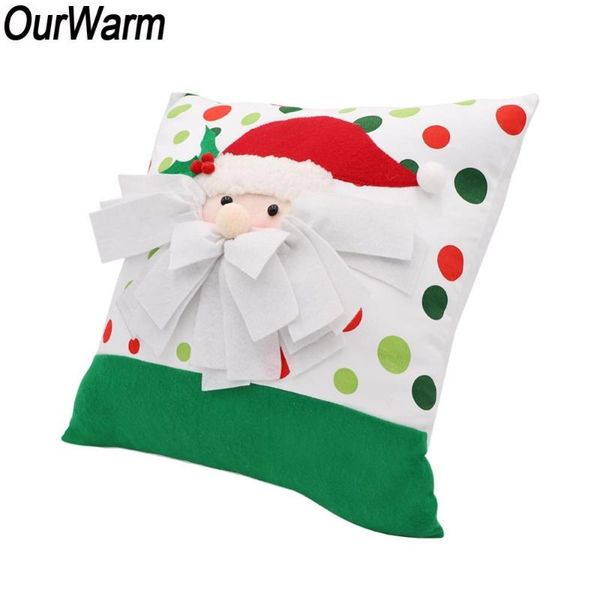 pillow case ourwarm 45*45cm 3d santa claus pillows cover cartoon year 2021 christmas gift throw
pillow case ourwarm 45*45cm 3d santa claus pillows cover cartoon year 2021 christmas gift throw