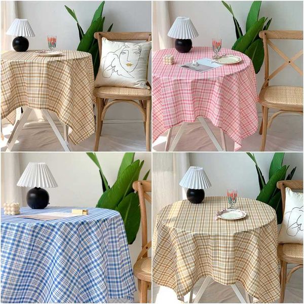 table cloth nordic plaid cover dustproof round tablecloth polyester decrative desk durable dining room
table cloth nordic plaid cover dustproof round tablecloth polyester decrative desk durable dining room