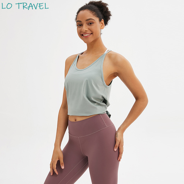 lotravel 2020 back tie loose fitness sports tank women lightweight cotton workout athletic yoga vest sleeveless shirts, White;red
lotravel 2020 back tie loose fitness sports tank women lightweight cotton workout athletic yoga vest sleeveless shirts, White;red