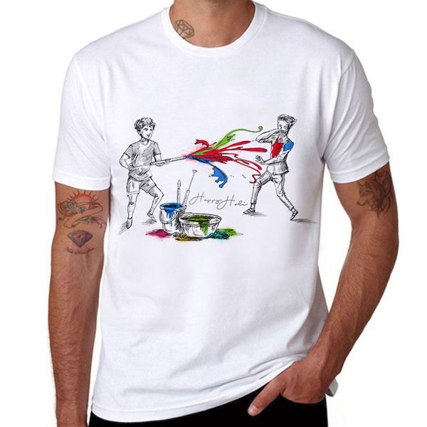 new 2019 fashion t shirt men funny shirts color painting funny printed slim fit short sleeve men t-shirt cotton men tee shirt
new 2019 fashion t shirt men funny shirts color painting funny printed slim fit short sleeve men t-shirt cotton men tee shirt