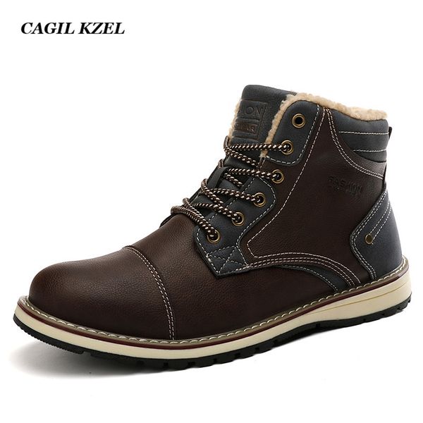 boots cagilkzel brand fashion casual men for male ankle shoes winter warm short plush quality footwear sneakers, Black
boots cagilkzel brand fashion casual men for male ankle shoes winter warm short plush quality footwear sneakers, Black